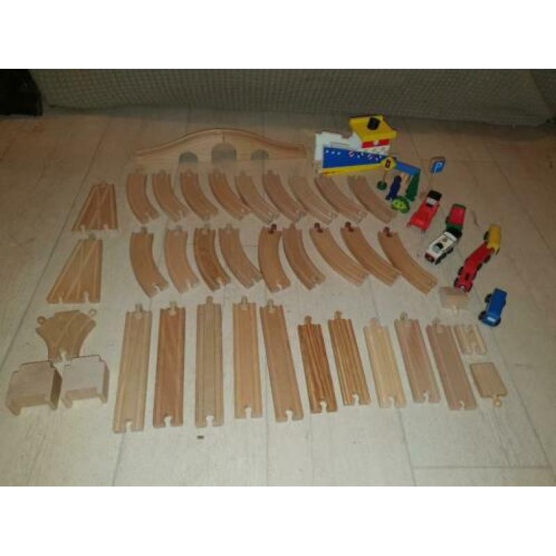houten treinbaan set 1
