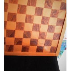 Schaakbord~Dambord~Jrn 70~Schaken~Dammen~Bord voor Schaakspe
