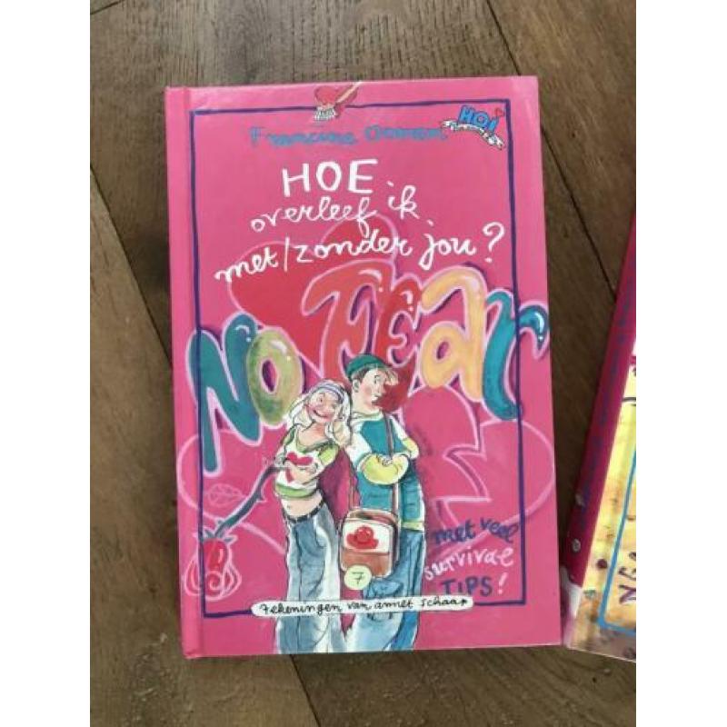 Kinderleesboeken 6 stuks “hoe overleef ik...” Francine Oomen