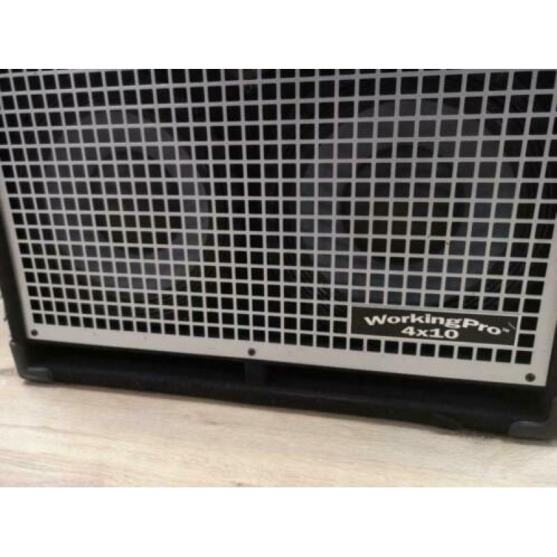 SWR Workingpro 4x10 basspeaker | Met gebruikssporen