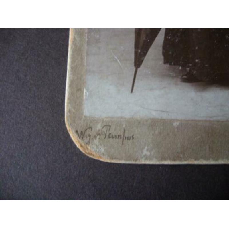 Cabinetfoto kabinetfoto ijmuiden dame pampus amsterdam