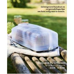 Tupperware party plateau NIEUW
