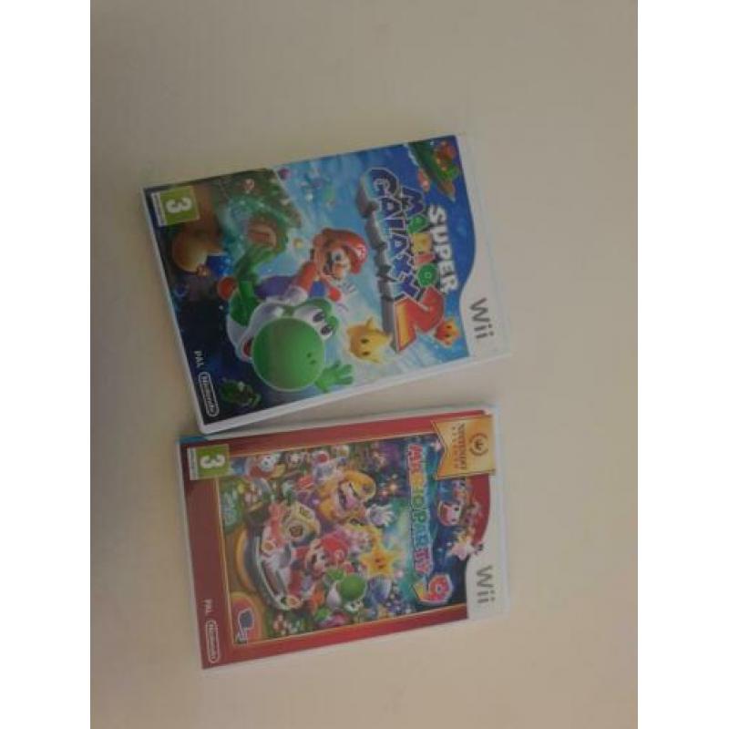 Nintendo wii compleet met mario spellen