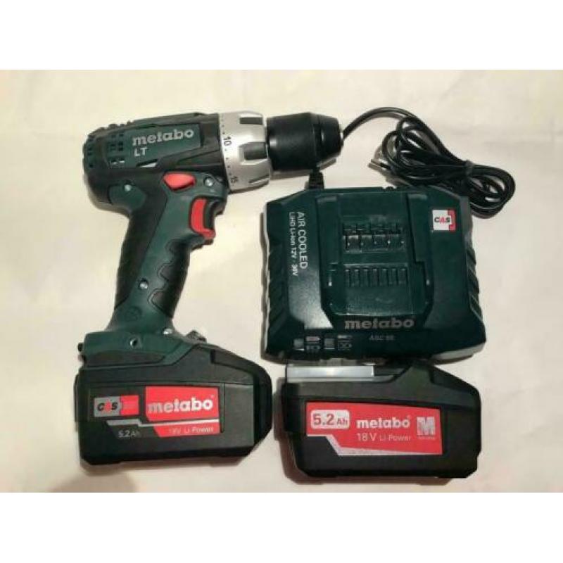 Metabo BS 18 LT Schroefboormachine | 18v 5,2 Ah Li-ion