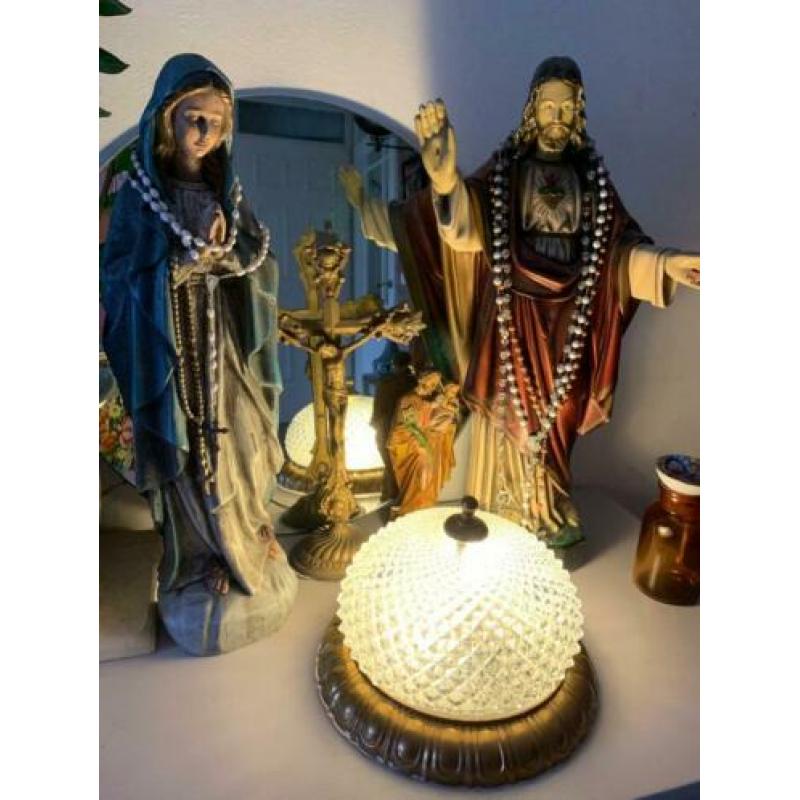 Italiaans vintage murano plafonnière lamp gemerkt EFFETRE bp