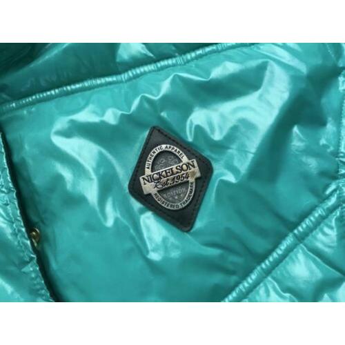 Lakjas ski Jack mint groen hoogglans als nieuw mt L nu voord