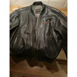 orgineel fender lederen bomber jack voor de fender freak !