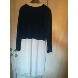 Vintage jaren 70 40-42 navy pencil 50's rockabilly