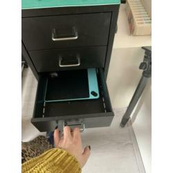 Helmer ikea ladekast zwart