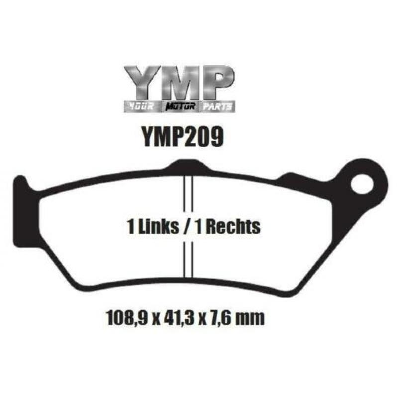 Remblokken BMW K1600 alle typen remblok K 1600 B GT