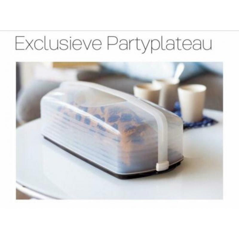 Tupperware party plateau NIEUW