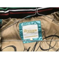 Lakjas ski Jack mint groen hoogglans als nieuw mt L nu voord