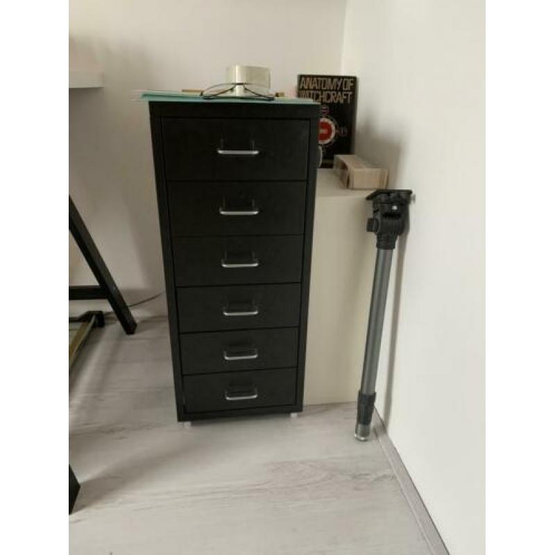Helmer ikea ladekast zwart