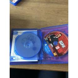 Te koop aangeboden ps4 red dead redemption 2