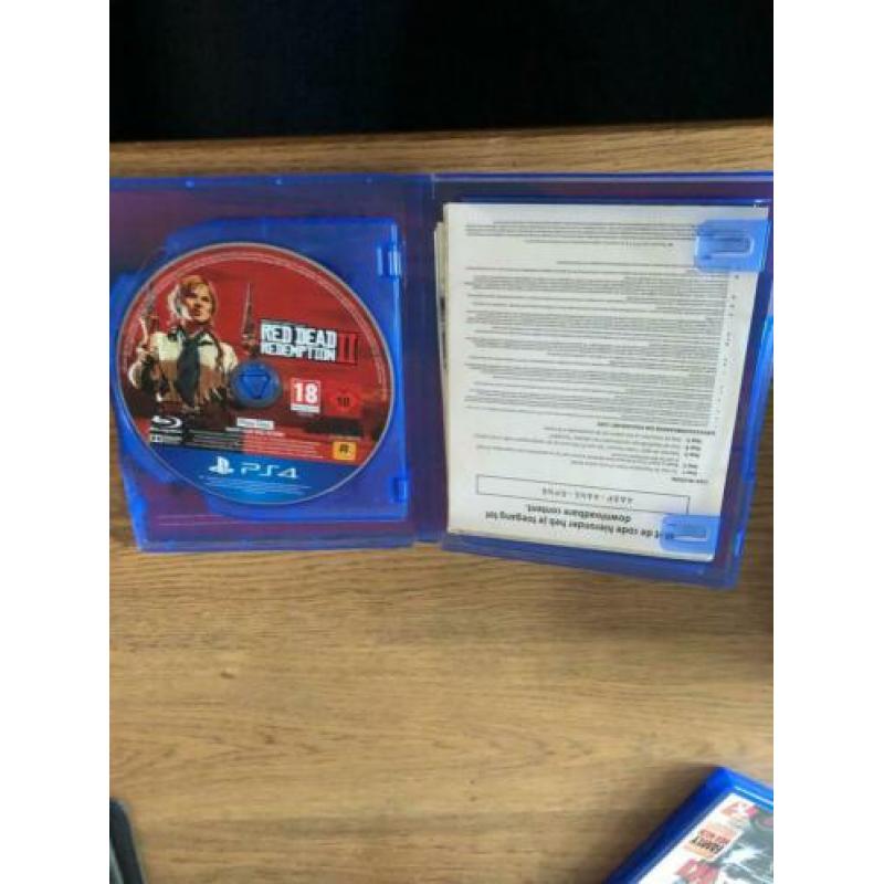 Te koop aangeboden ps4 red dead redemption 2