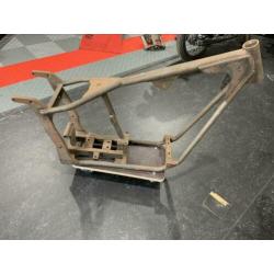 Lowtail frame Harley zonder kenteken incl achterbrug