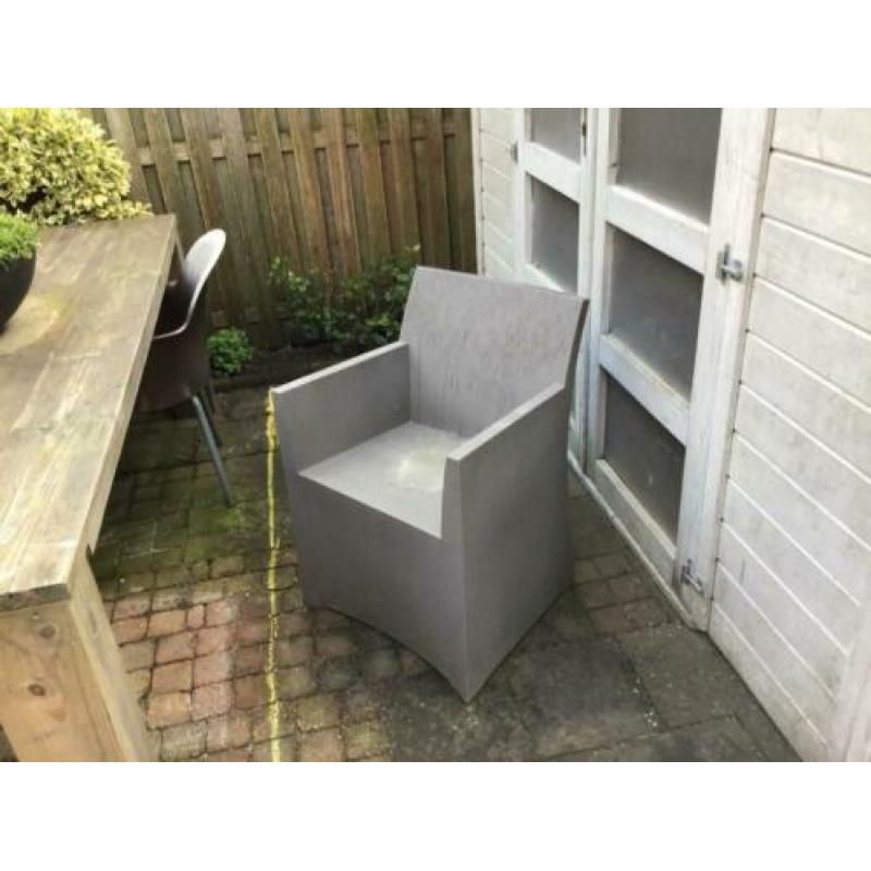Tuintafel + stoelen