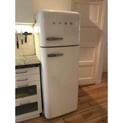 Smeg retro koelkast met vriezer