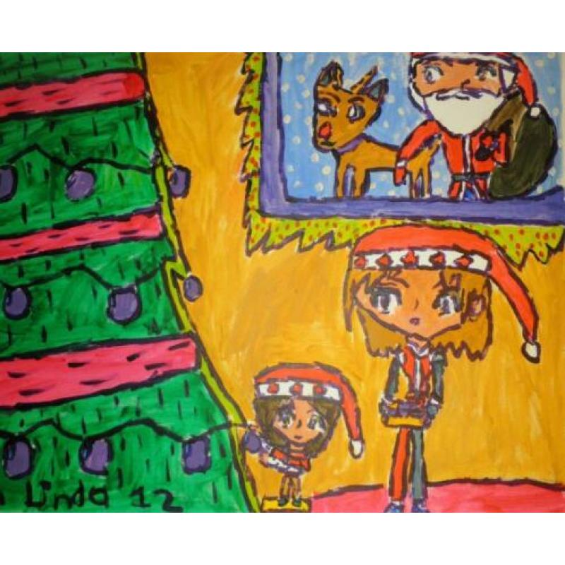schilderij Kerst (12)