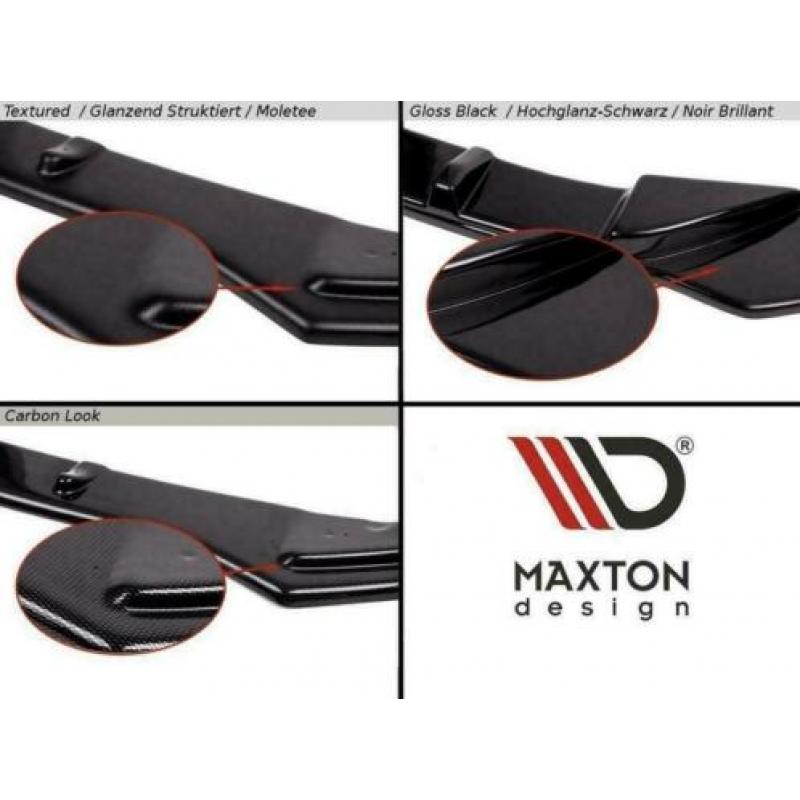 Maxton voorlip splitter - Porsche 911 Carrera 997.1 04-09