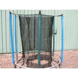 Prima trampoline en ook onderdelen zoals veren, net