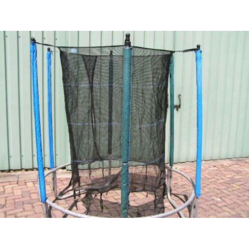 Prima trampoline en ook onderdelen zoals veren, net