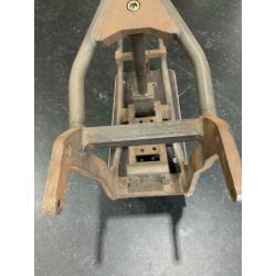 Lowtail frame Harley zonder kenteken incl achterbrug