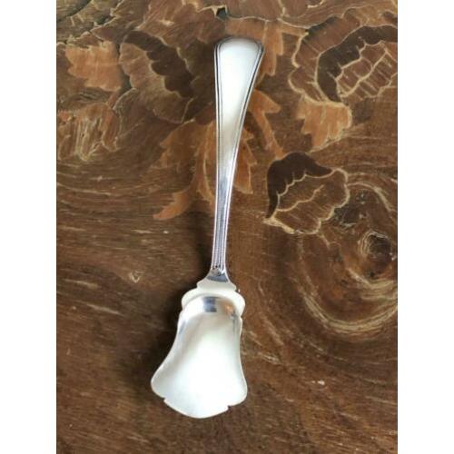 Antiek suikerschepje zilver suikerlepel lepel suiker schepje
