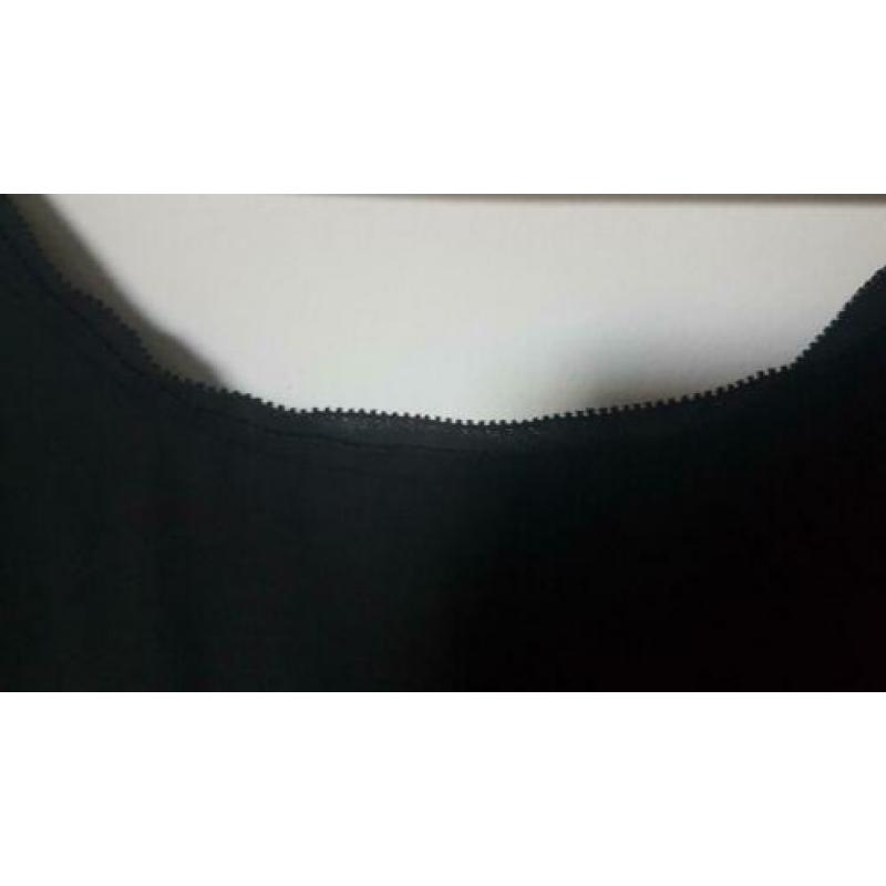 NIEUW: Mint Velvet zwarte top, mt 12 (40), voile stof