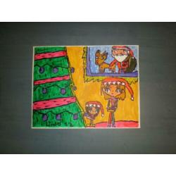 schilderij Kerst (12)