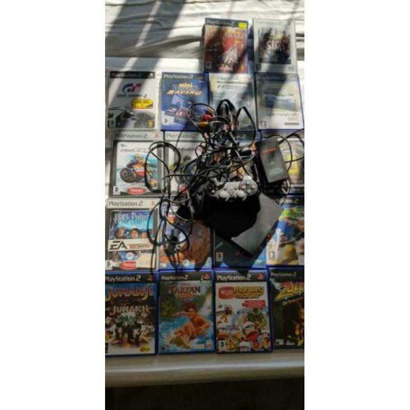 playstation 2 met 18 spellen