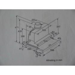 Afzuigkap SIEMENS LI67SA530 60 cm breed