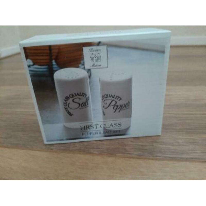 Riviera Maison - First class pepper and salt set - Nieuw