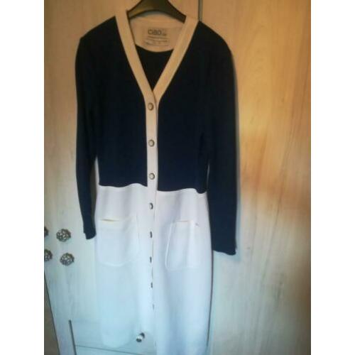 Vintage jaren 70 40-42 navy pencil 50's rockabilly