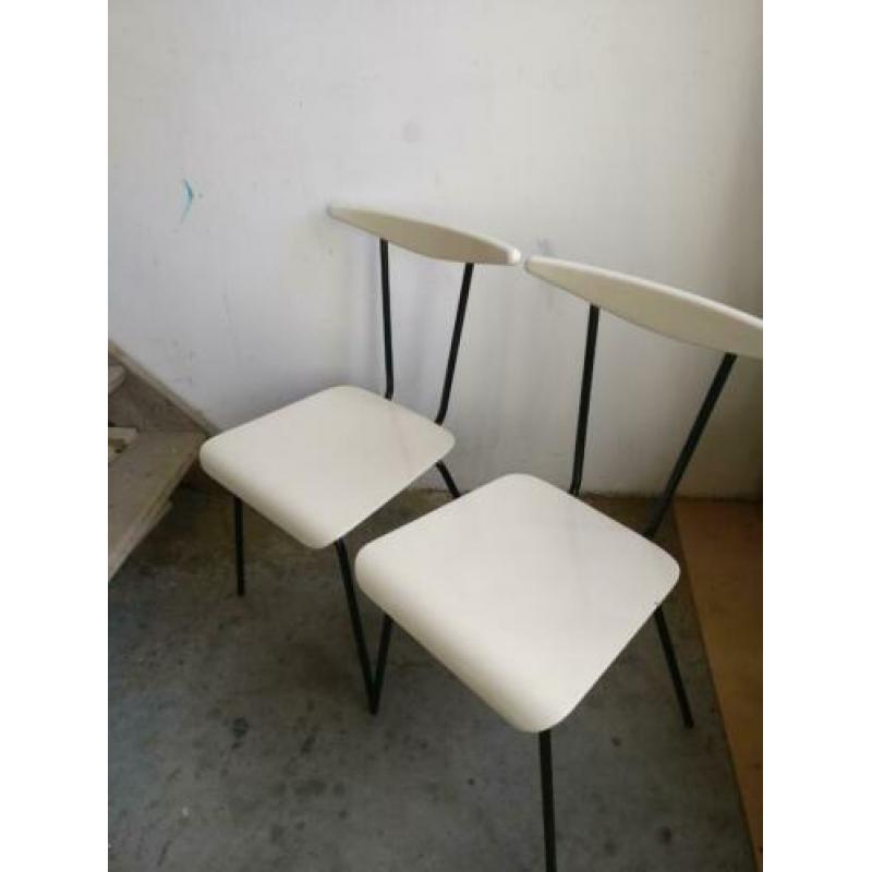 Vintage dressboy stoeltjes van Wim Rietveld.
