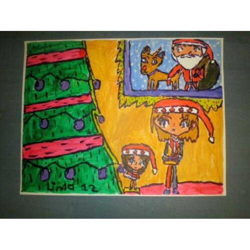 schilderij Kerst (12)