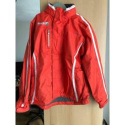 2x Reece sport jas / regenjas maat 152 - Blauw & Oranje