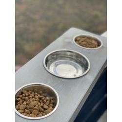 Houten Voerbak hond / kat