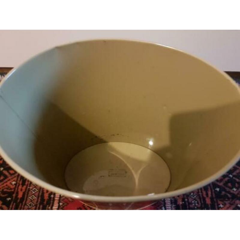 Tomado vintage metalen prullenbak