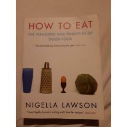 Cook book "How to eat" by Nigella Lawson. English version!
