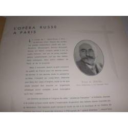 BIJZONDER programma Wagner vereniging, Boris Godounov 1932