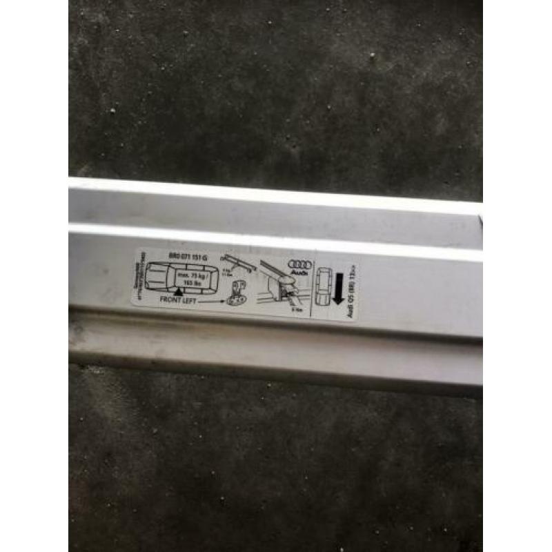 Nieuwe dakdragers Audi