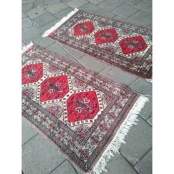 Perzisch tapijt 160x75 cm 2 stuks