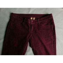 Mango Jeans size 40 plum colour