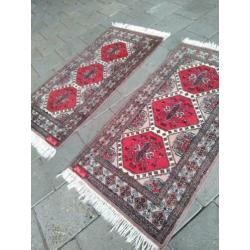 Perzisch tapijt 160x75 cm 2 stuks