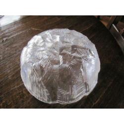 Mikasa crystal serving bowl - Ice castles - rond model