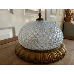 Italiaans vintage murano plafonnière lamp gemerkt EFFETRE bp