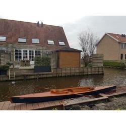 Kajak, hout 2 persoons