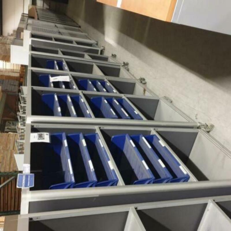 40x aluminium transportwagen plateauwagen magazijnwagen # 39