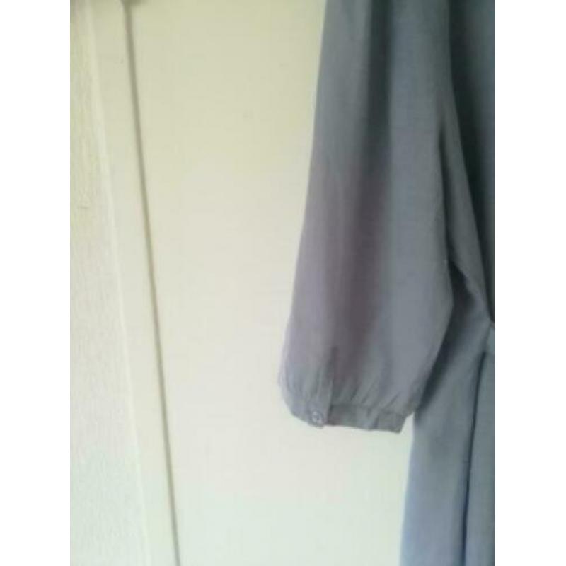 Supermooie blouse tuniek jurk blauw Sandwich/Superstar 44